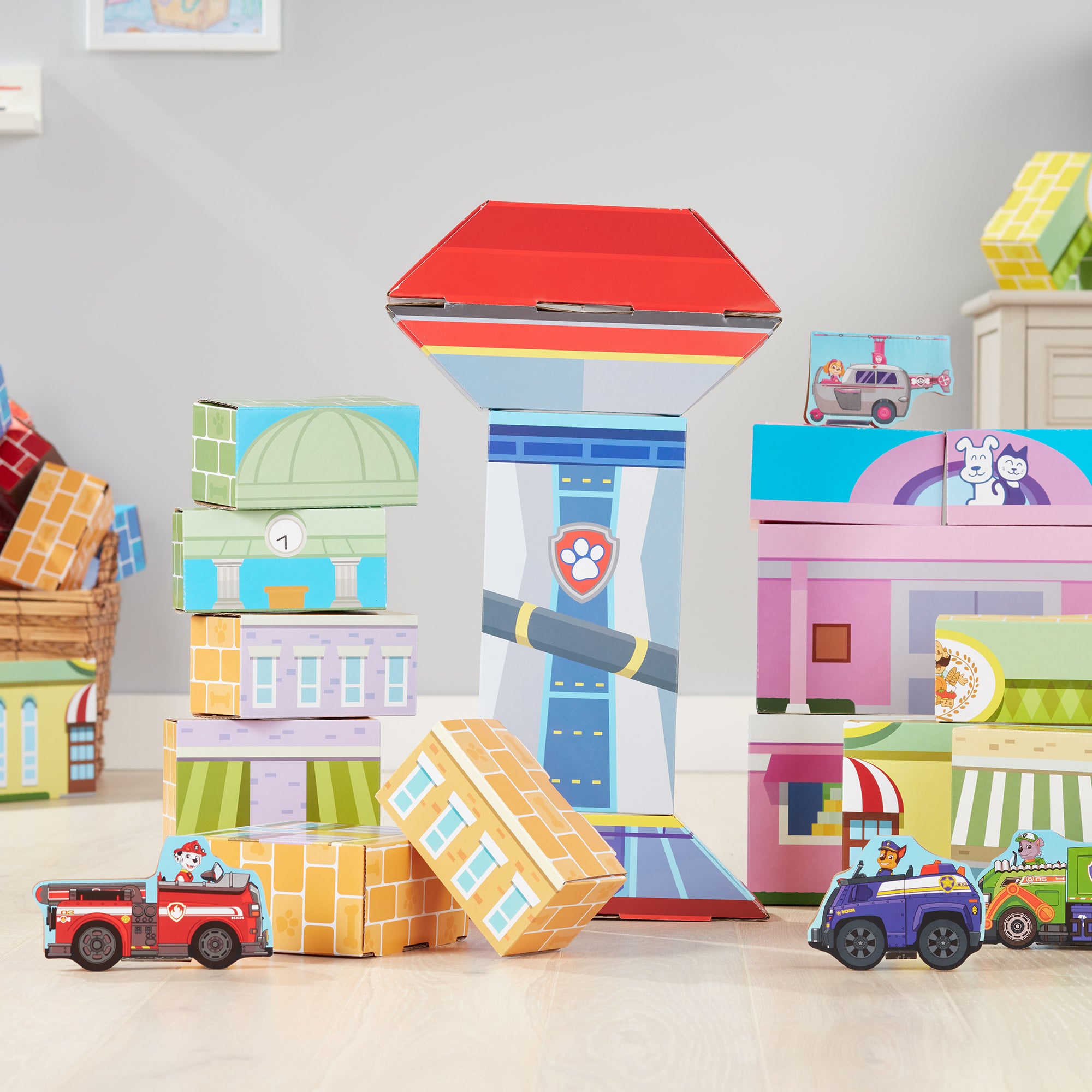 Melissa & Doug PAW Patrol Jumbo Cardboard Blocks - Image 5