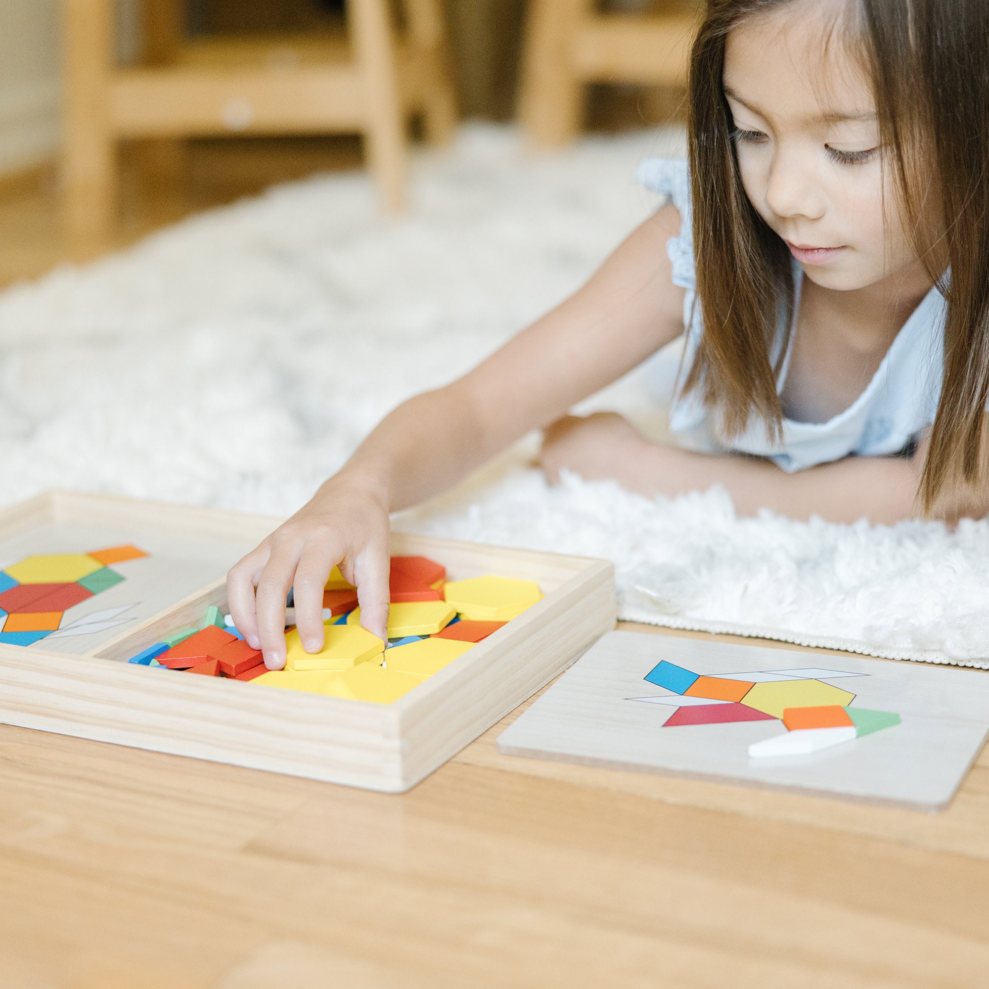Melissa & Doug Pattern Blocks and Boards - Image 6
