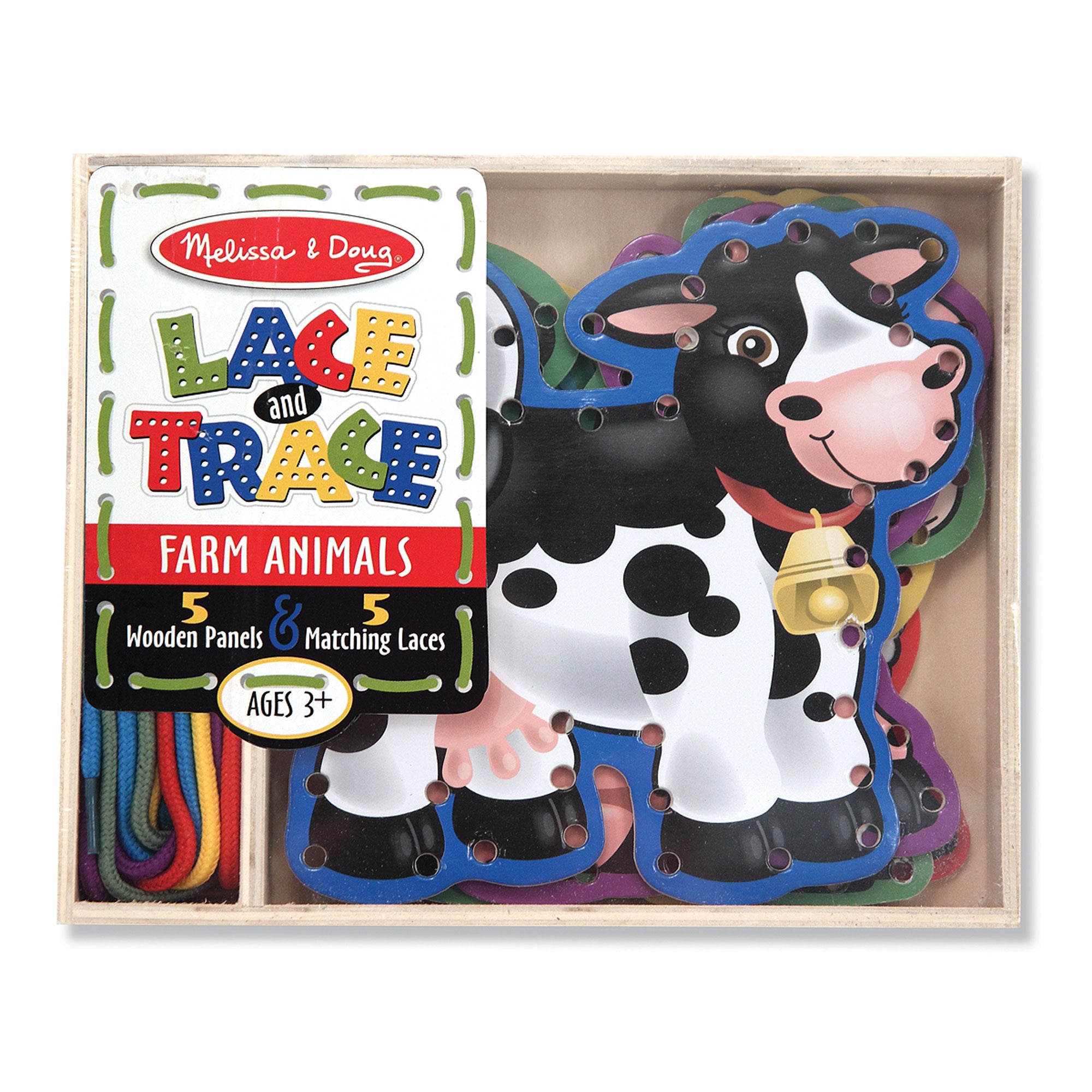 Melissa & Doug Lace & Trace Farm - Image 3